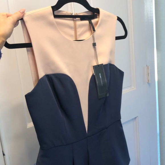 BCBG Peplum Cocktail Dress - Picture 3 of 6